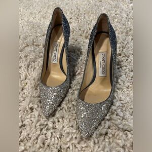 Jimmy Choo Glitter Heels